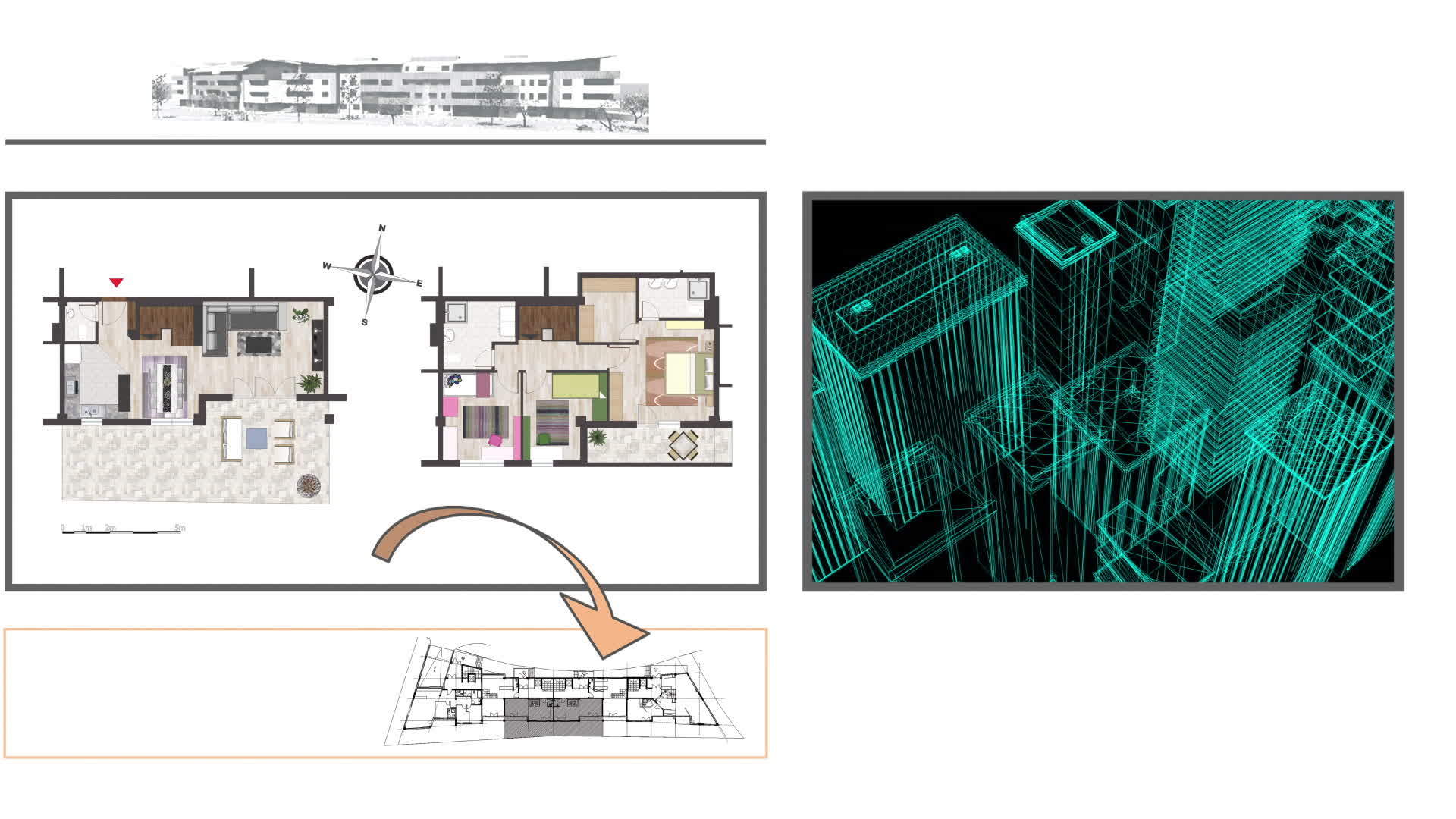 从房屋类型图到三维房屋模型绘制视频的预览图