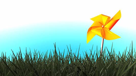 风扇吹风机玩具颜色有趣视频的预览图