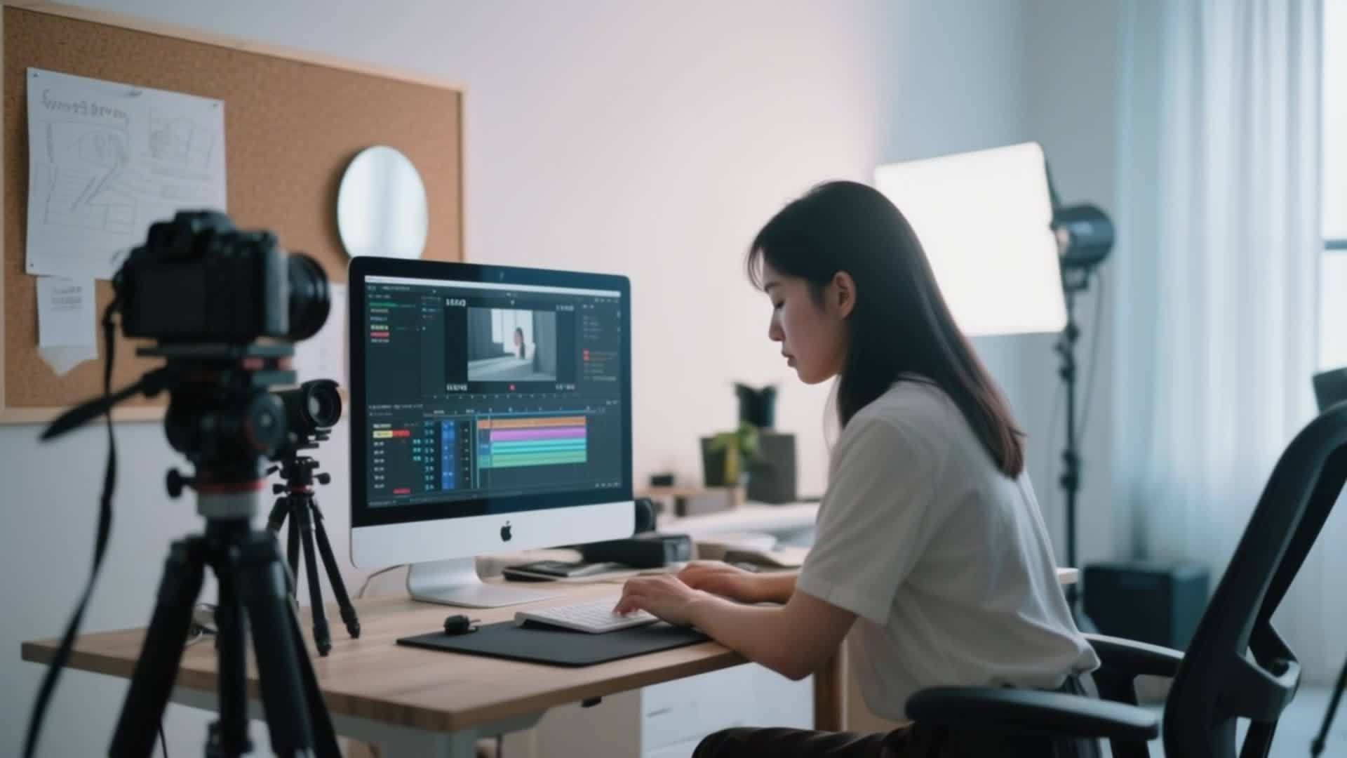 日常工作室视频剪辑师的预览图