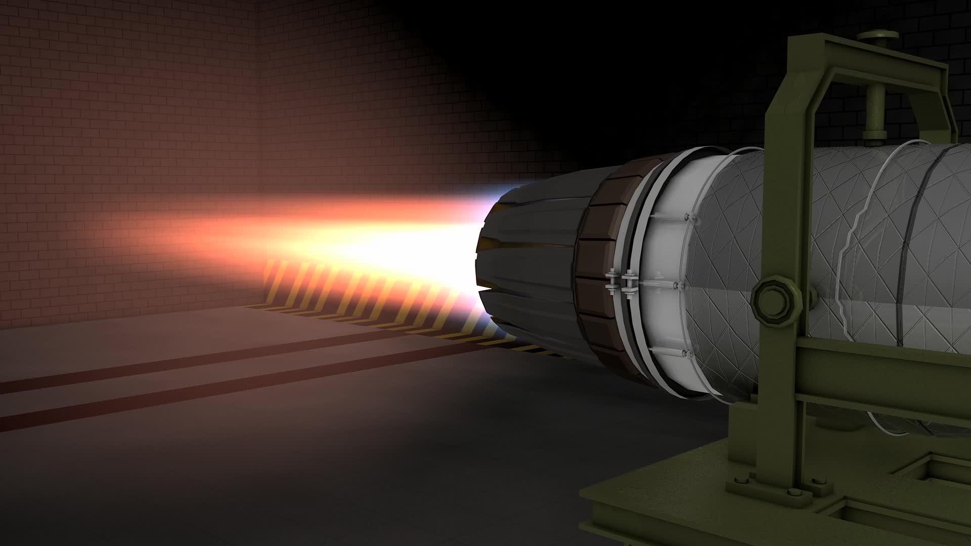 喷射开发工程技术超音速发动机试验视频的预览图
