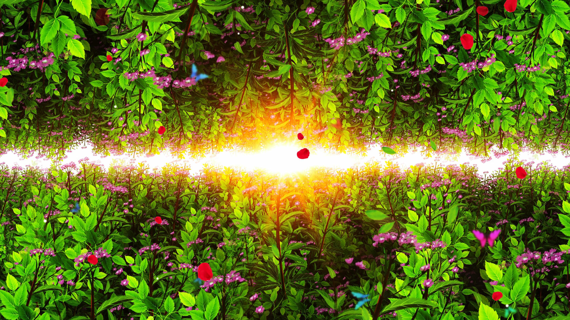 4K唯美的艾草植物背景素材视频的预览图