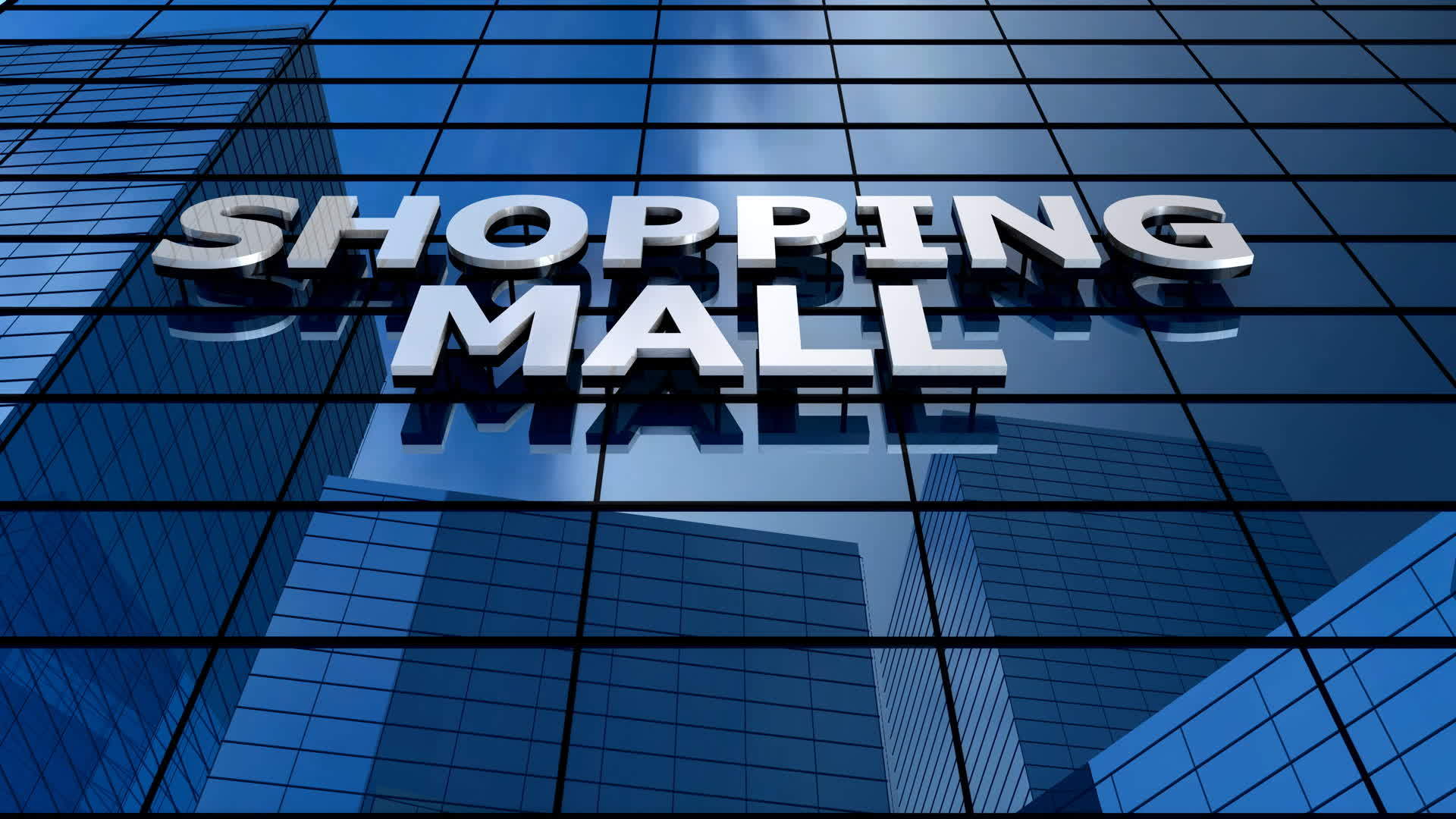 购物中心建在蓝天上视频的预览图