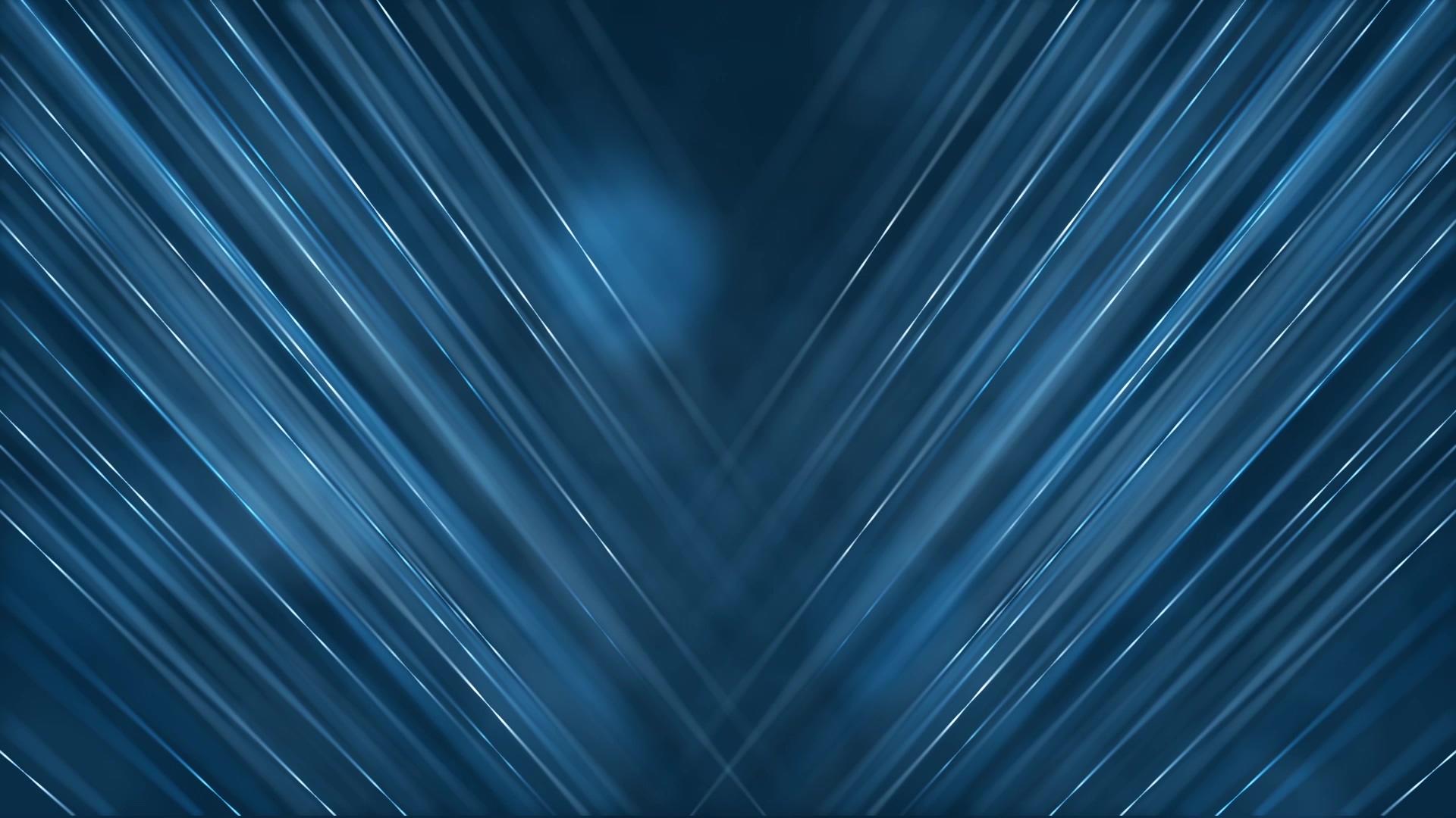 蓝色光线线条背景视频的预览图