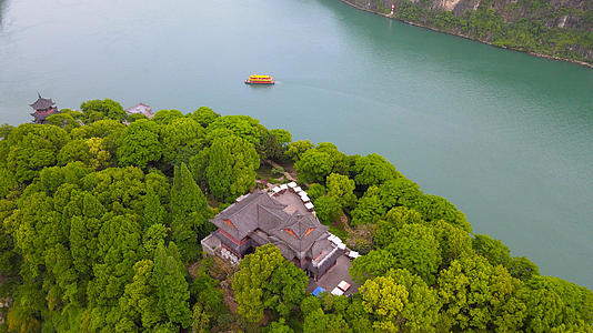 4A风景区长江三峡三游洞合集4K视频的预览图