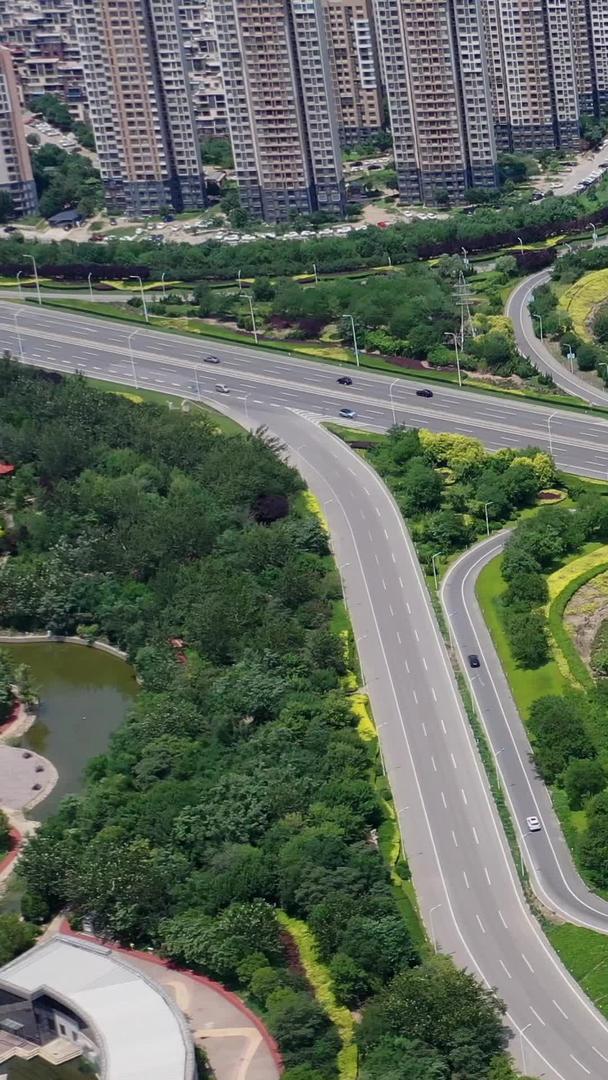河北路立交桥天津城市交通桥梁视频的预览图