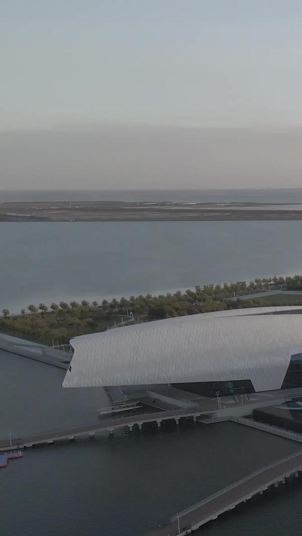 航拍中国海洋博物馆视频的预览图