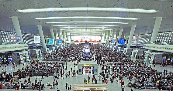 4K杭州东站延时视频的预览图