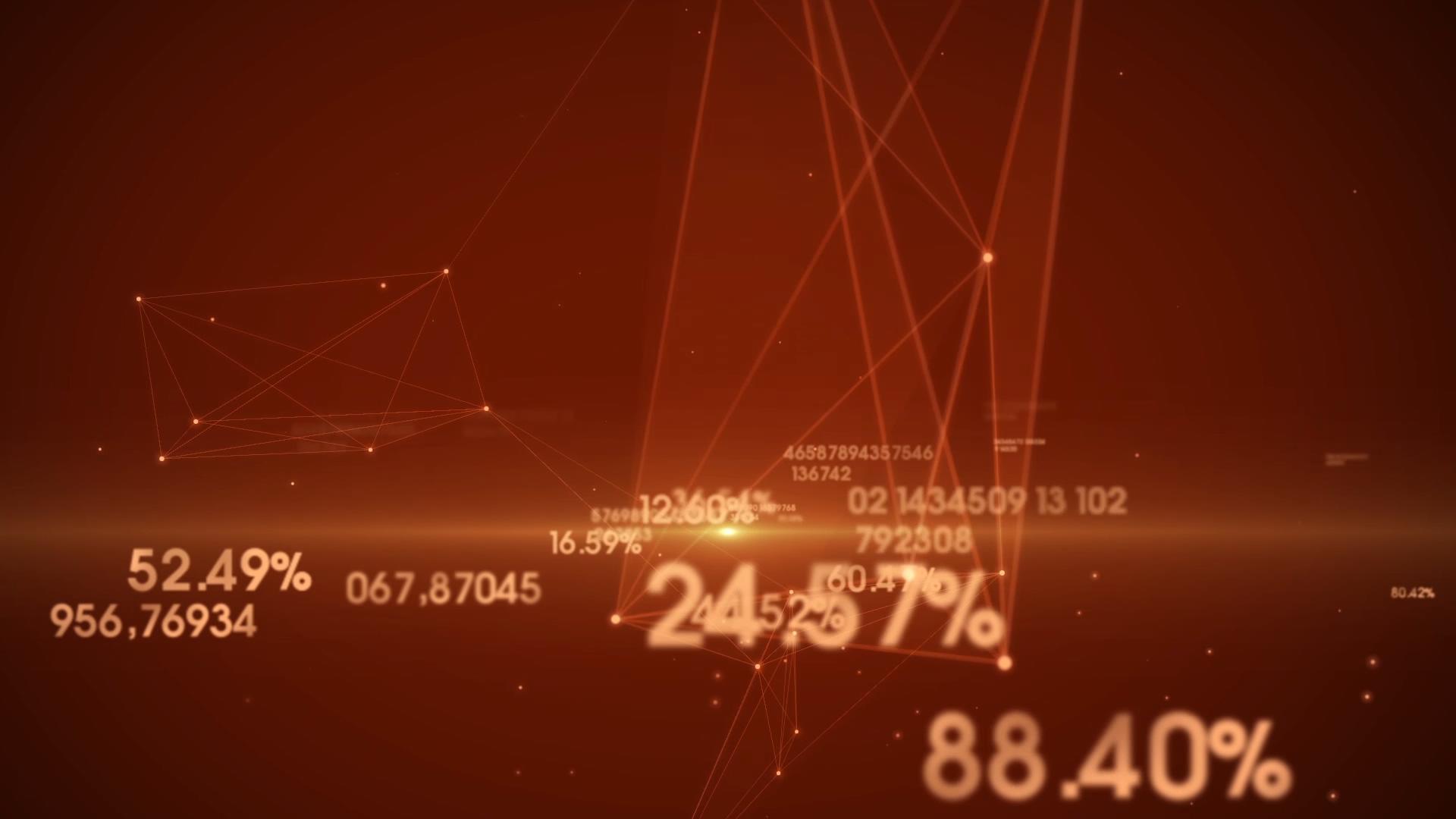 科技动态图形数字背景视频的预览图