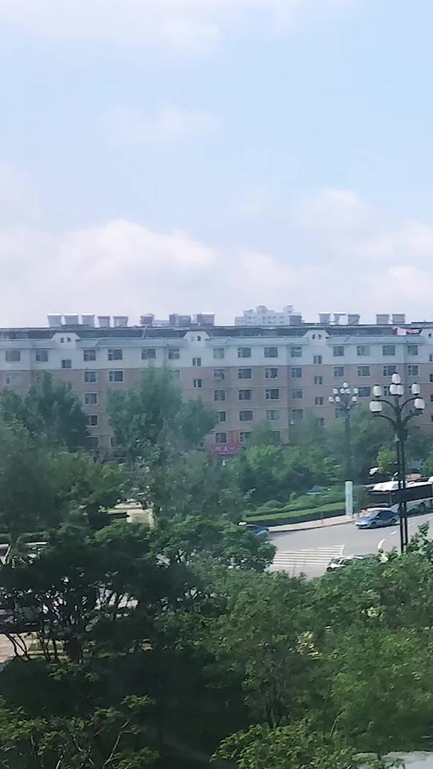 吉林省四平市胜利广场延迟拍摄视频的预览图