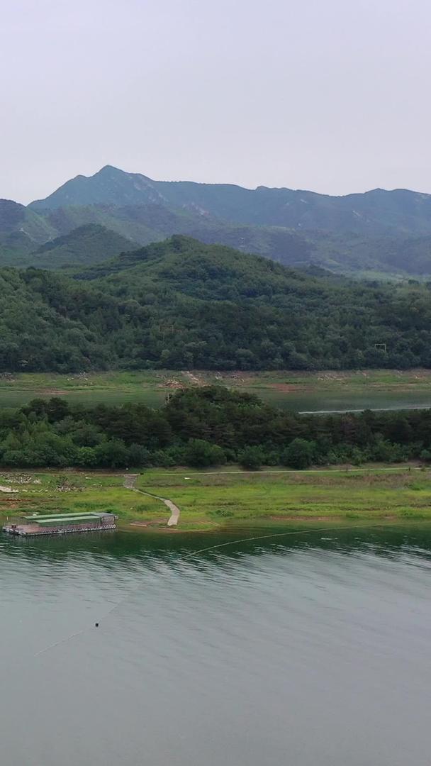 北京金海湖风景航拍视频视频的预览图