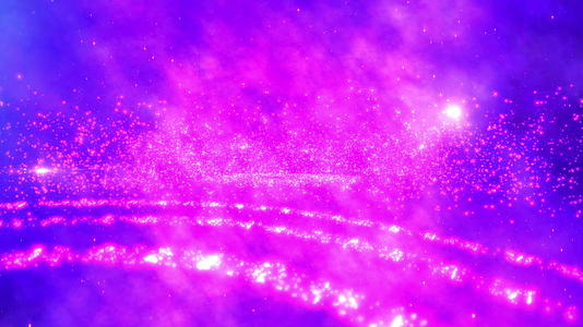 恒星和恒星系移动的空间宇宙中动画视频的预览图