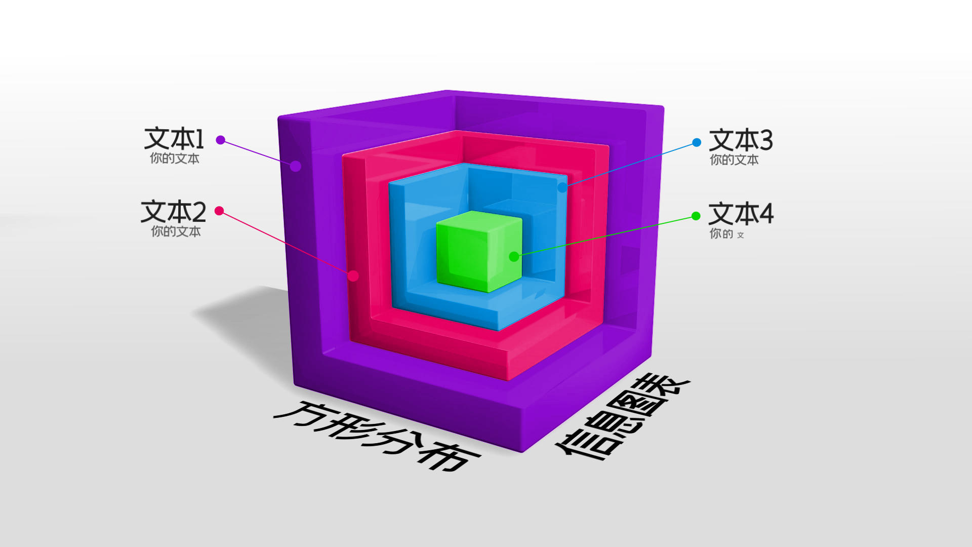 三维形状图层展示模板视频的预览图
