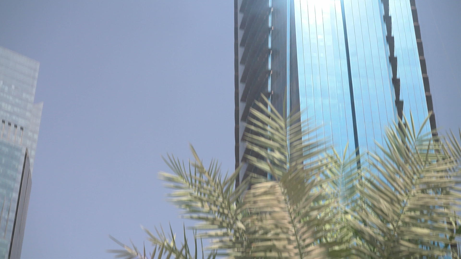 卡塔尔道哈现代摩天大楼视频的预览图