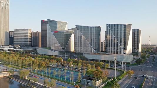 上海东方体育中心商务建筑视频的预览图