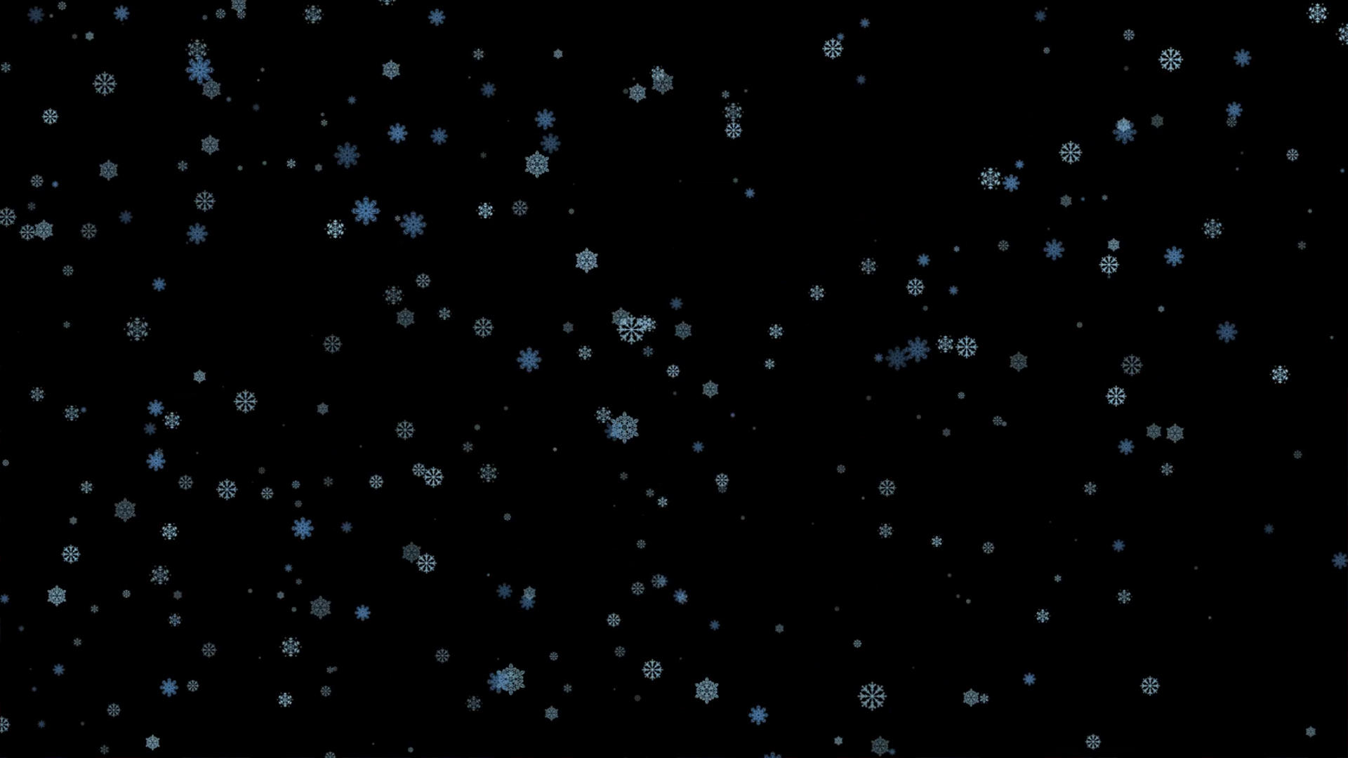大雪雪花飘飞元素带透明度通道视频的预览图