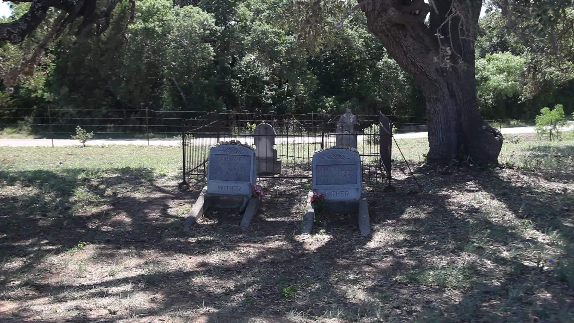 公墓位于卢森巴赫德克萨斯视频的预览图
