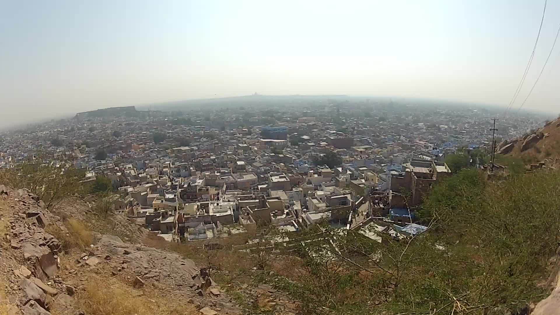 印地亚镇的视图视频的预览图