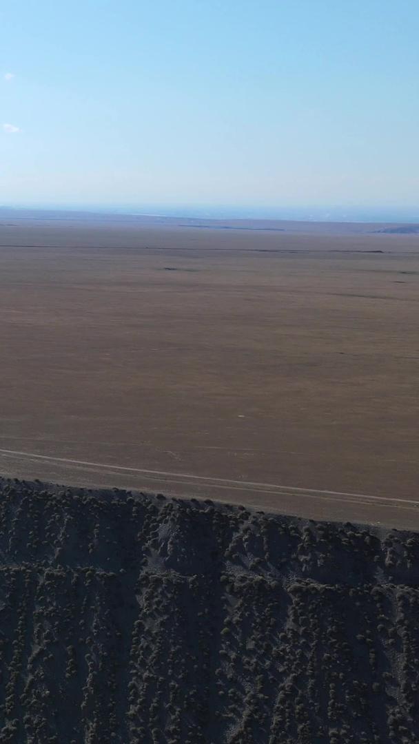 新疆旅游景点安集海大峡谷自然风光素材视频的预览图
