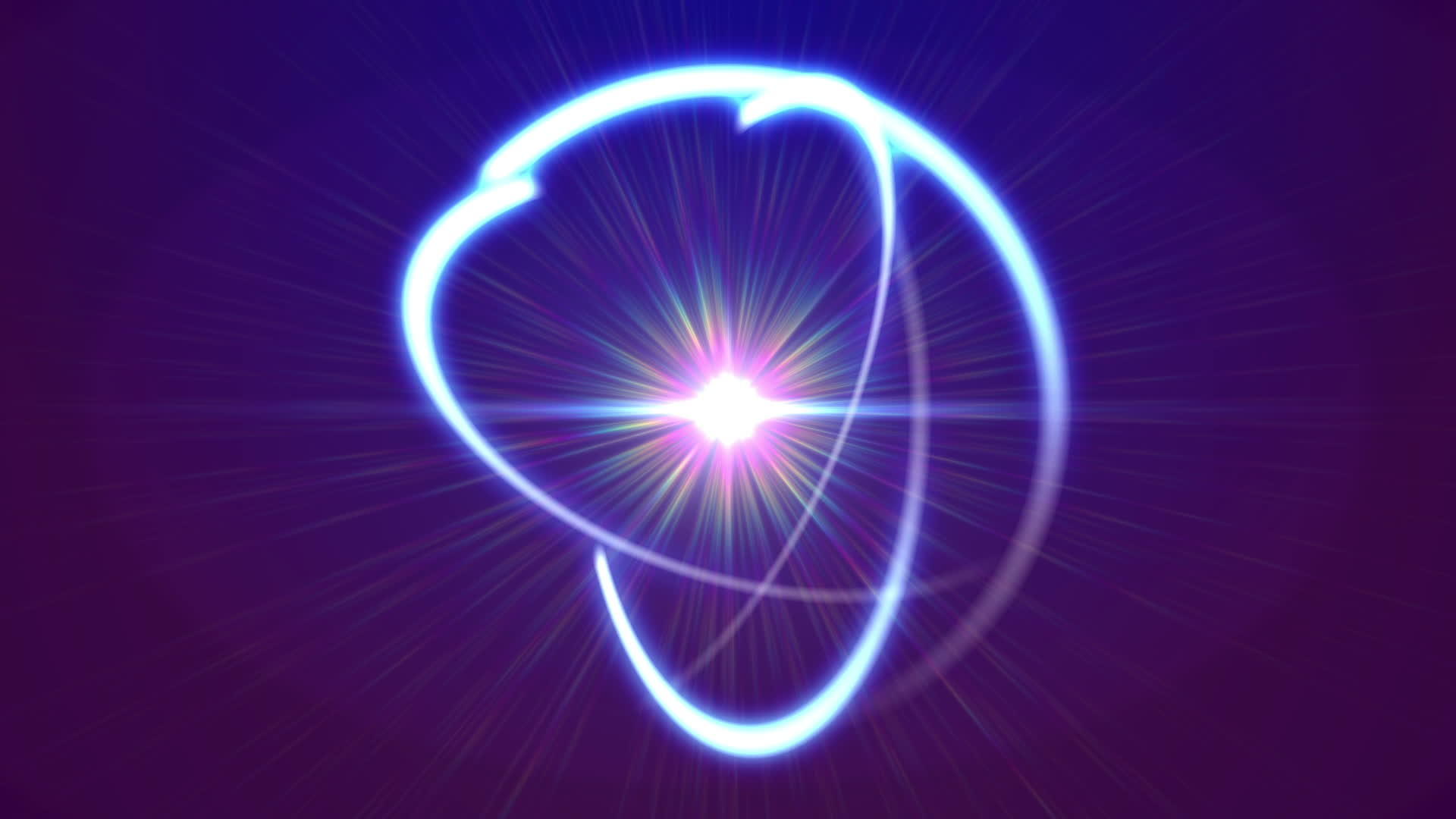 原子轨道射线光抽象视频的预览图