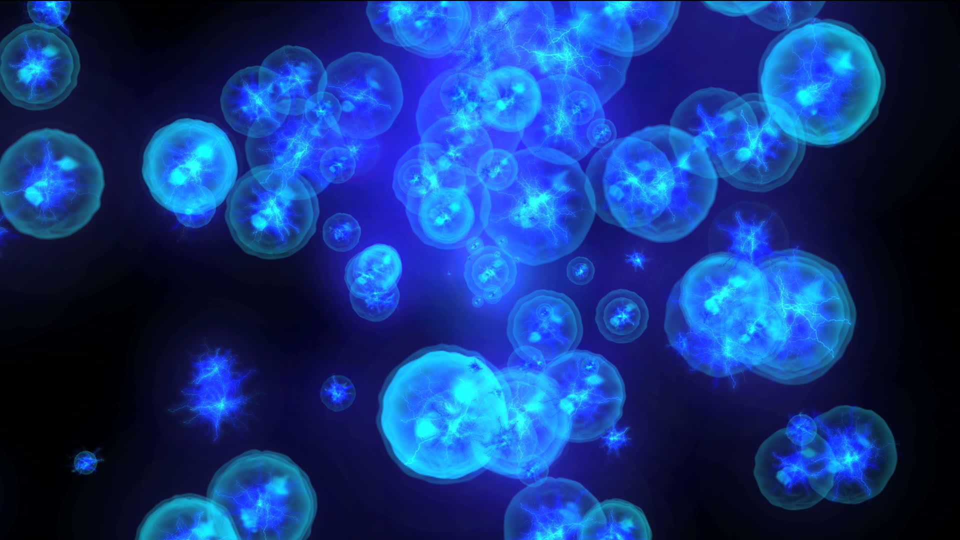 空间电原子粒子运动视频的预览图