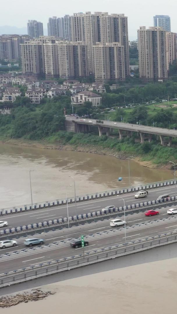 重庆桥都高家花园大桥立交航拍素材视频的预览图