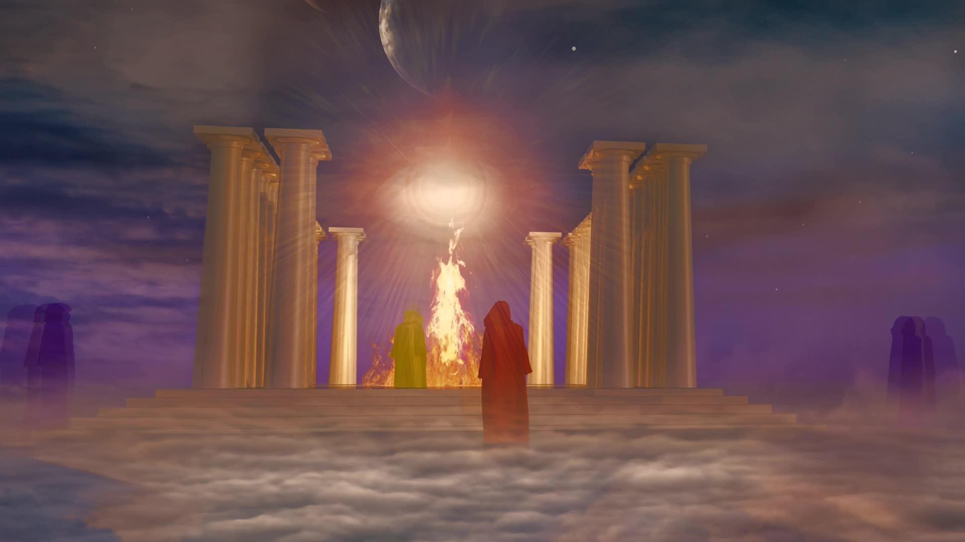 古老的火神庙视频的预览图