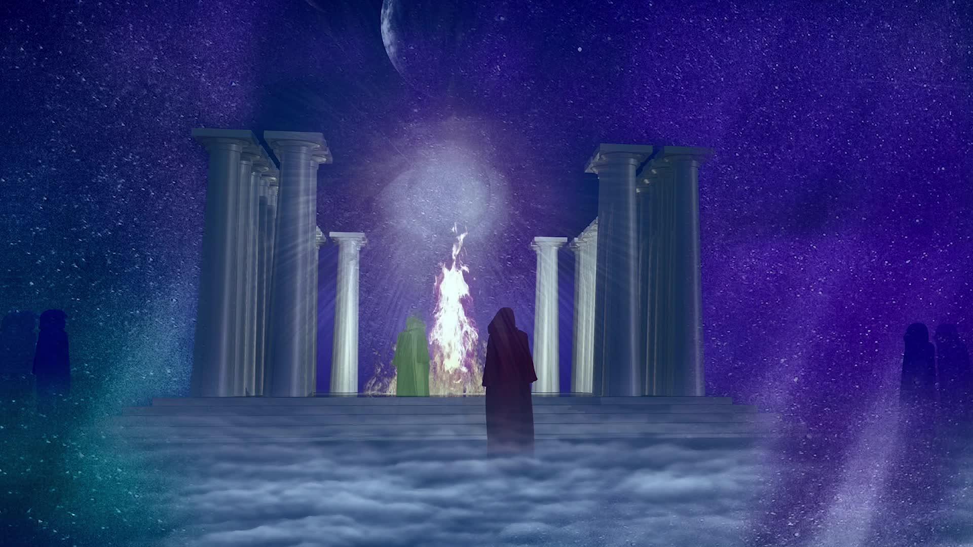 古老的火神庙视频的预览图