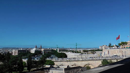 瓦莱塔市的风景视频的预览图