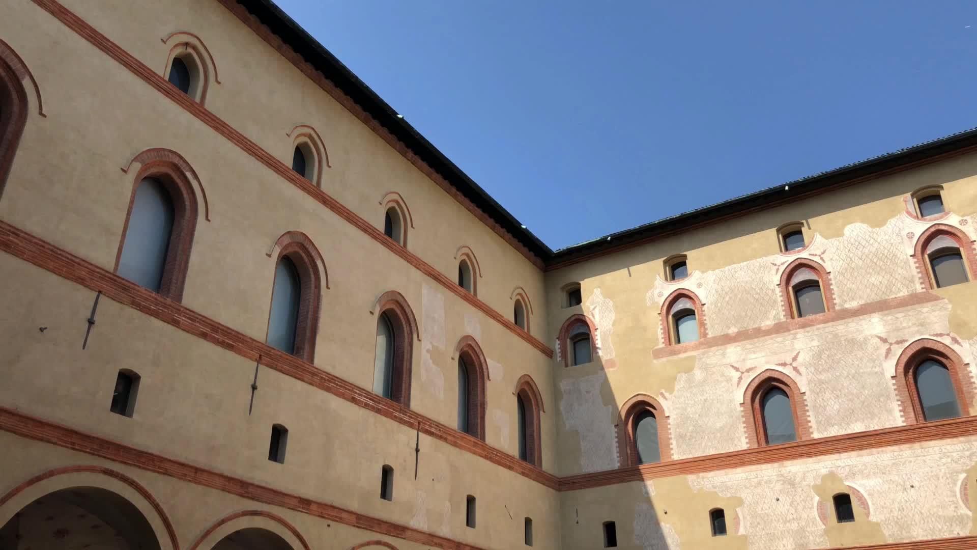 Sforza城堡的方墙视频的预览图