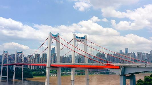 重庆鹅公岩大桥航拍素材视频的预览图