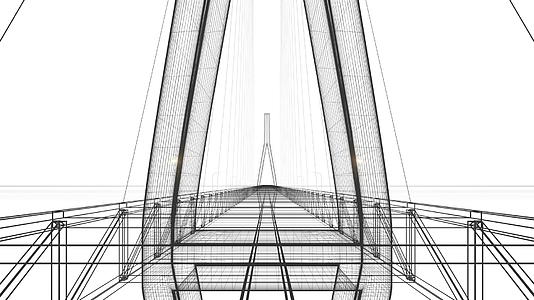 在草图悬桥上继续前进3D翻接视频的预览图
