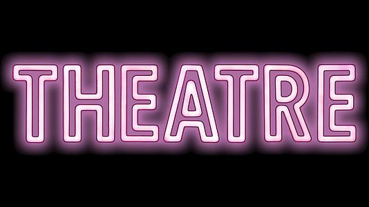 粉红色的剧院标志视频的预览图