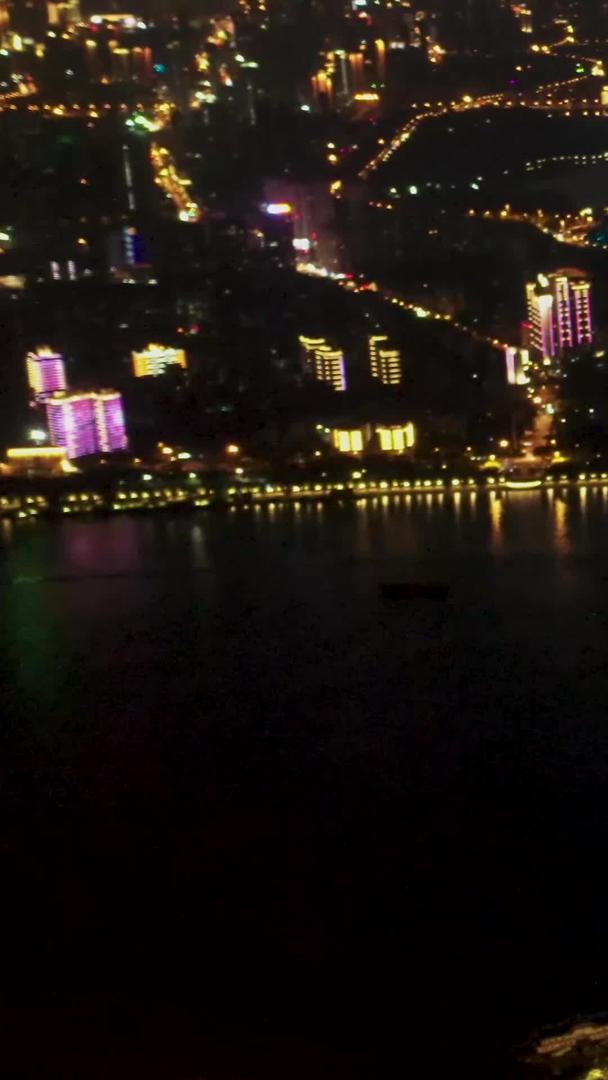 武汉城市灯光秀夜景高清视频视频的预览图
