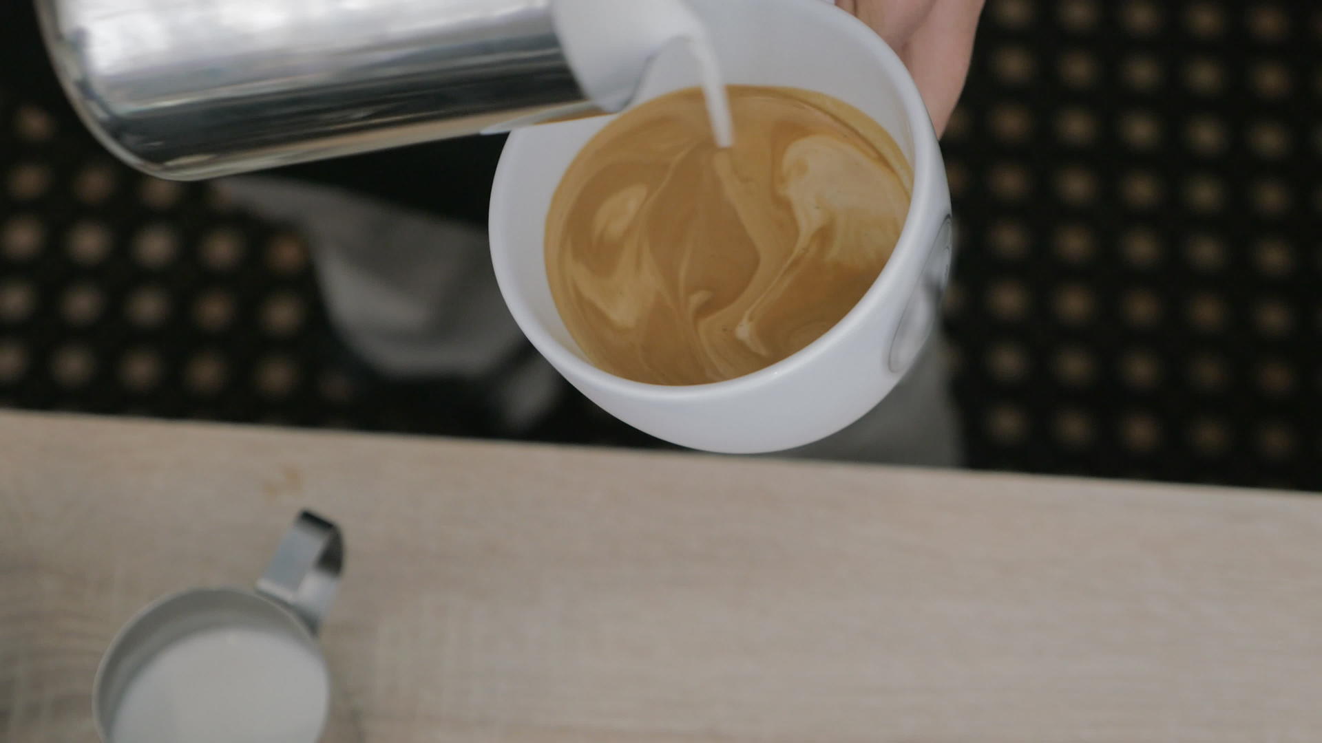 奶油咖啡图片视频的预览图