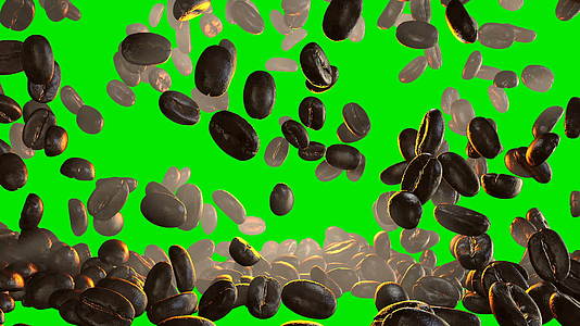 豆子慢慢飞来反对绿屏视频的预览图