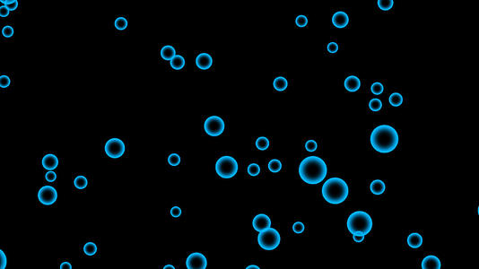 科技感气泡视频素材视频的预览图