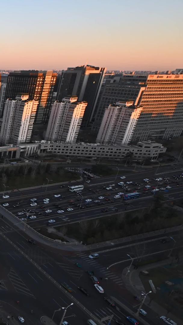 立交桥桥北京阜成门金融视频的预览图