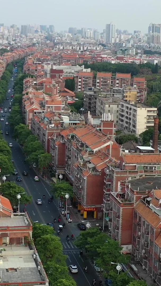 福建省泉州老城区风景航拍视频视频的预览图