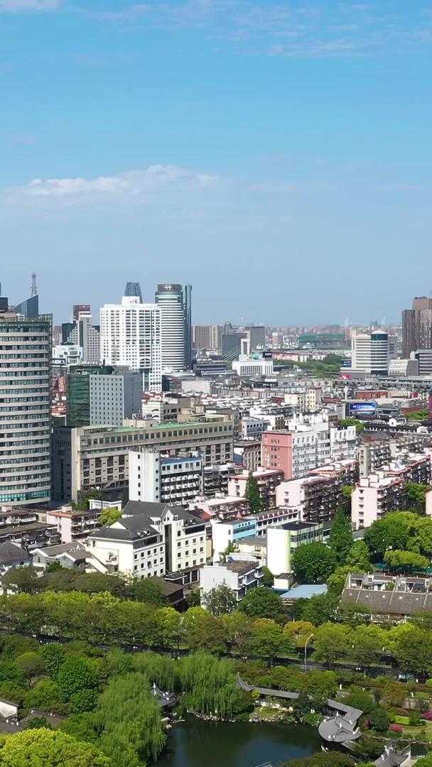 浙江宁波城市航拍建筑风景视频视频的预览图