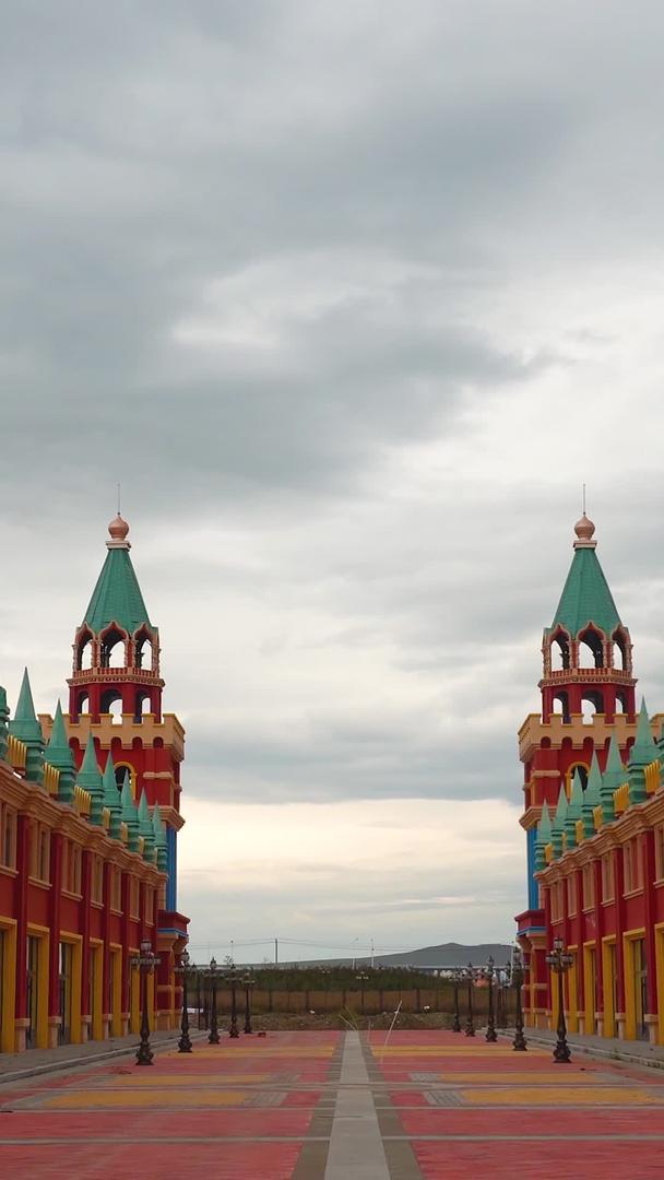 俄罗斯建筑风格教堂视频的预览图