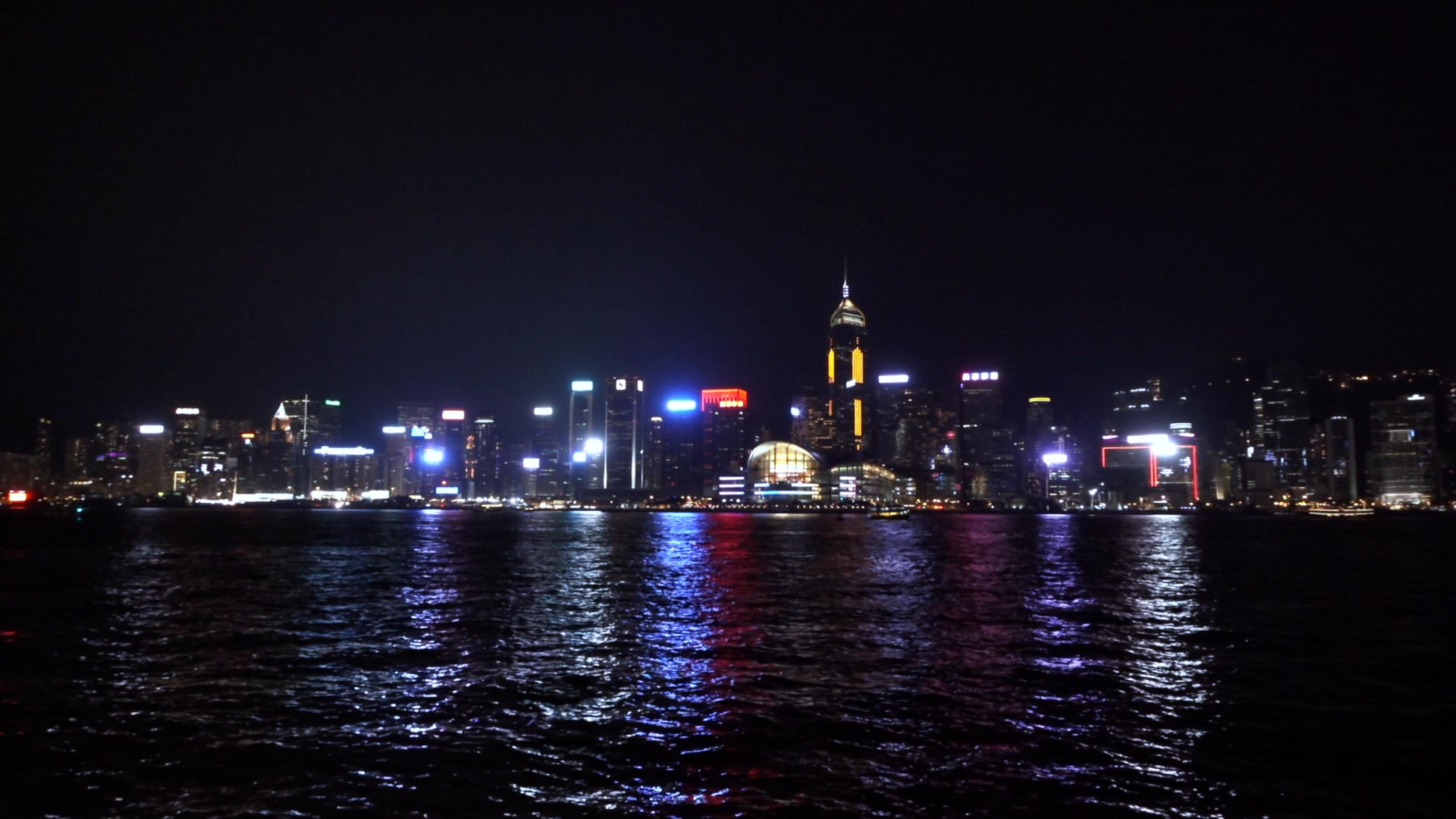 香港维港夜景视频的预览图