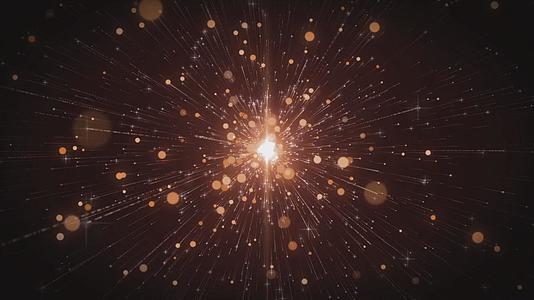 星空粒子推进视频的预览图