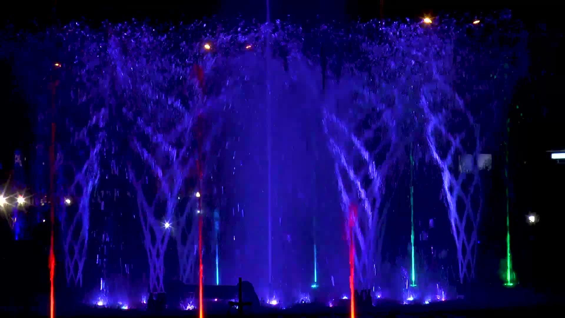 多媒体喷泉公园视频的预览图