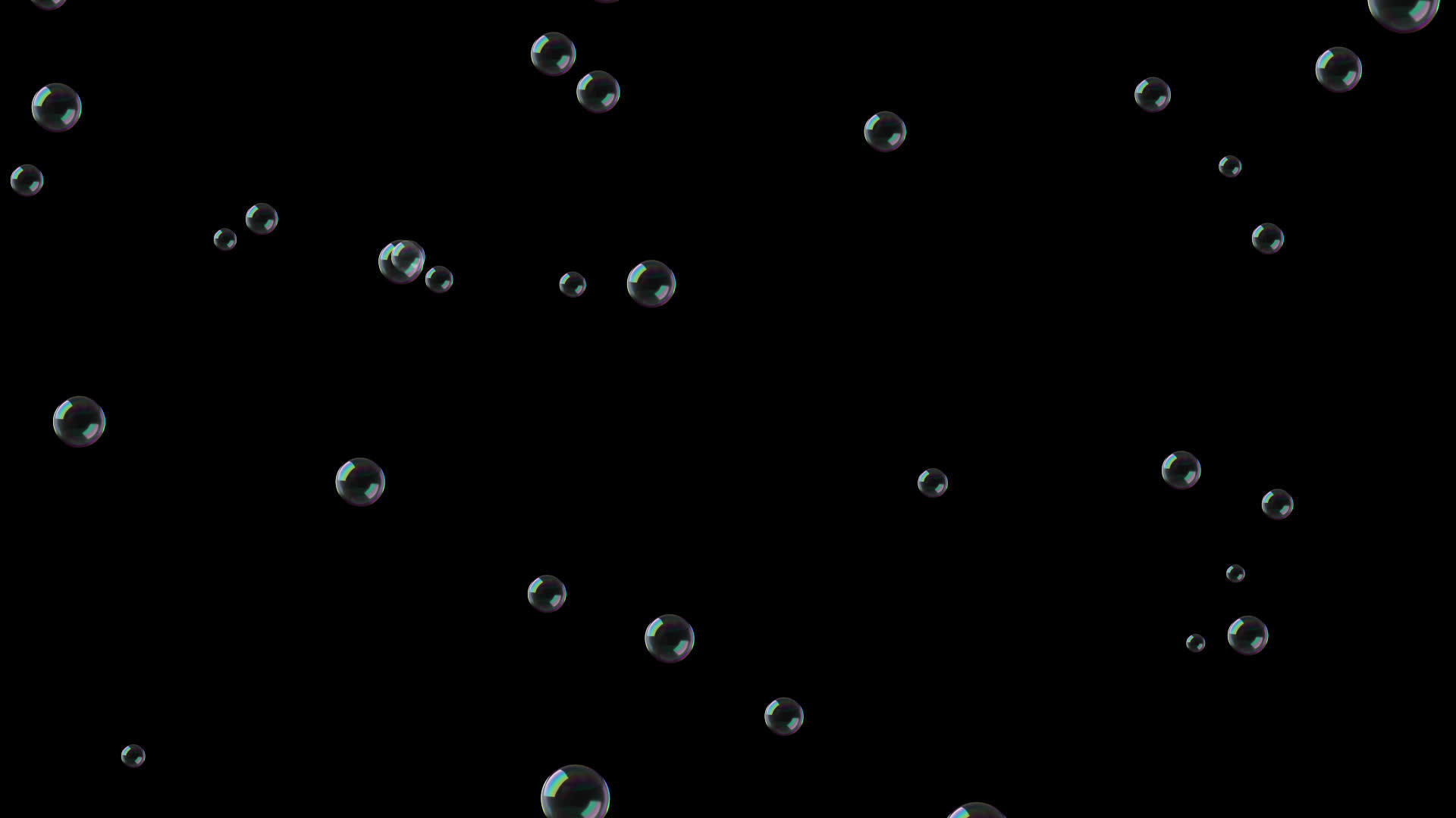 空气中的水泡在阿尔法河中升起视频的预览图