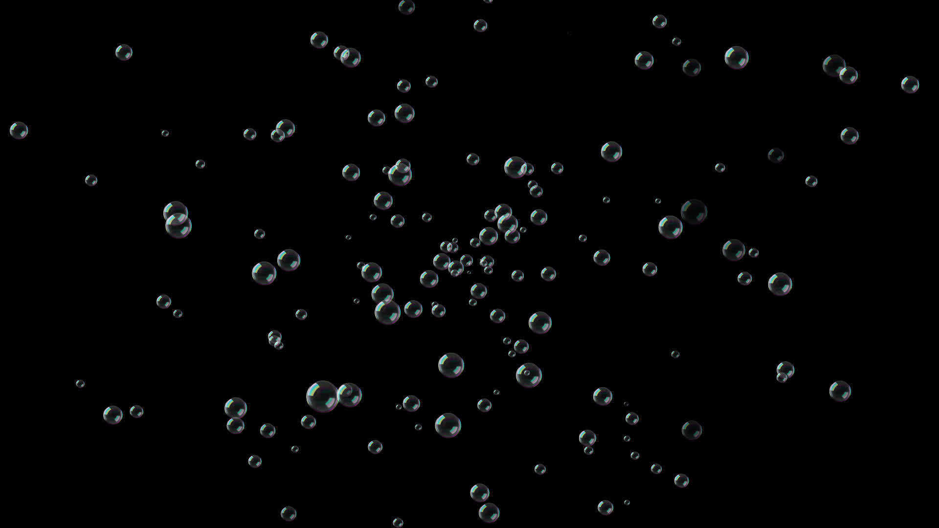 水泡吹向摄像头阿尔法频道视频的预览图