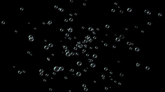 水泡吹向摄像头阿尔法频道视频的预览图