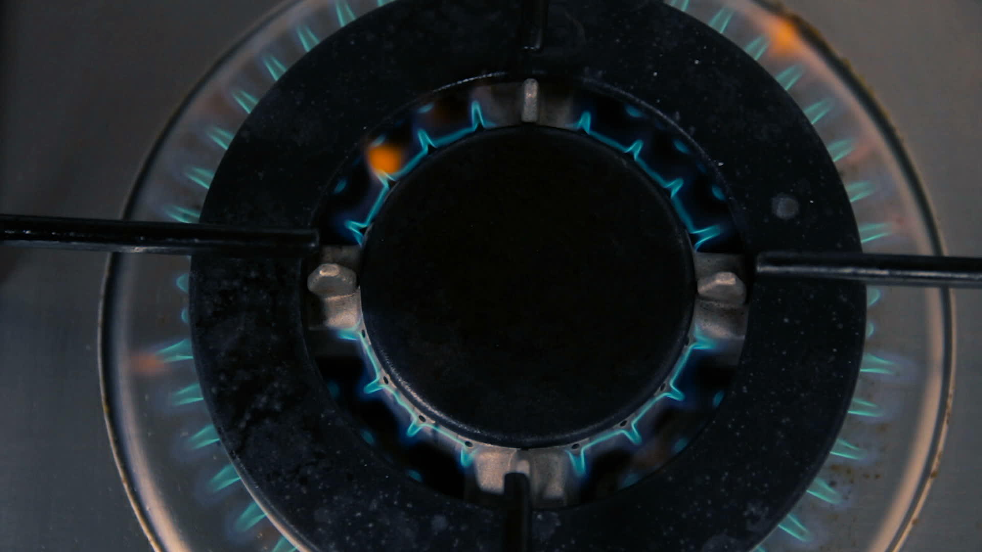 煤气炉燃烧的气体视频的预览图