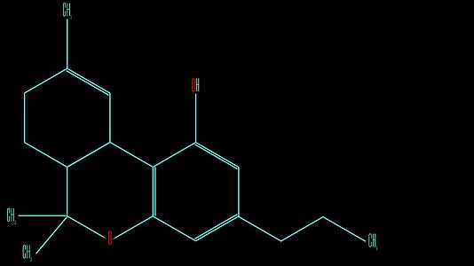 四氢大麻酚分子视频的预览图