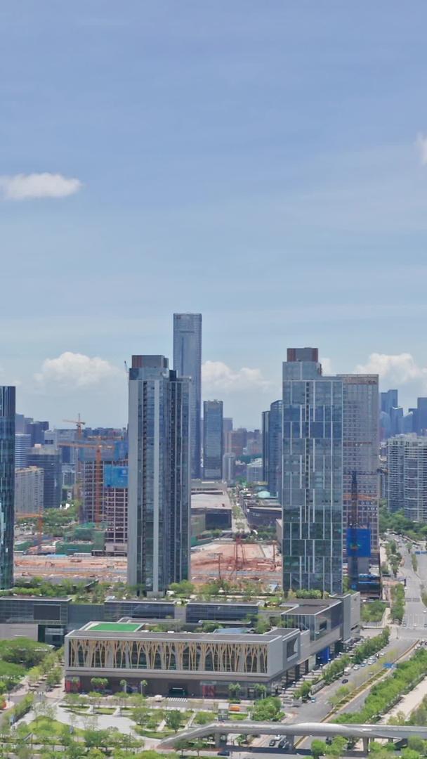 现代建筑深圳前海商务区视频的预览图