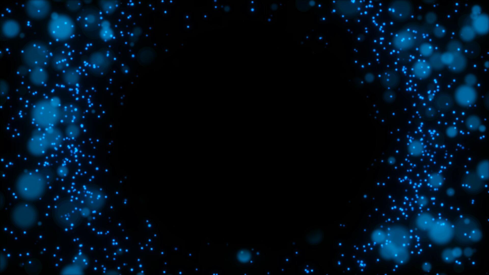 蓝色粒子框框视频的预览图